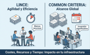 LINCE vs Common Criteria: Costes, recursos y tiempo